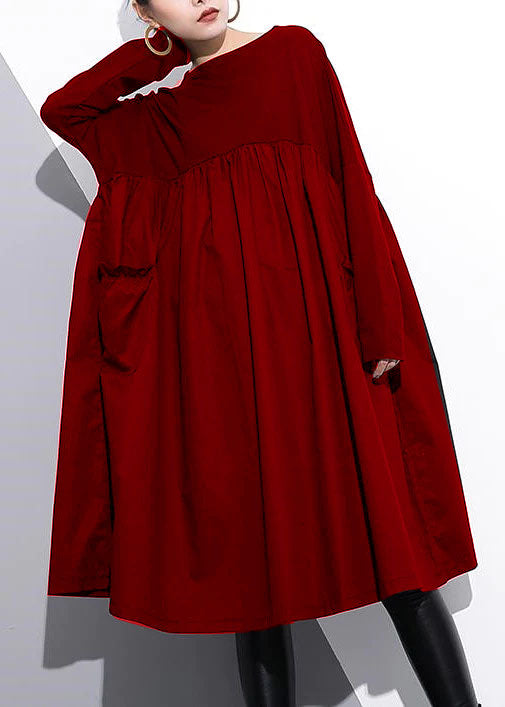 Elegant Cinched o neck Cotton clothes For Women Tutorials Yellow Dresses