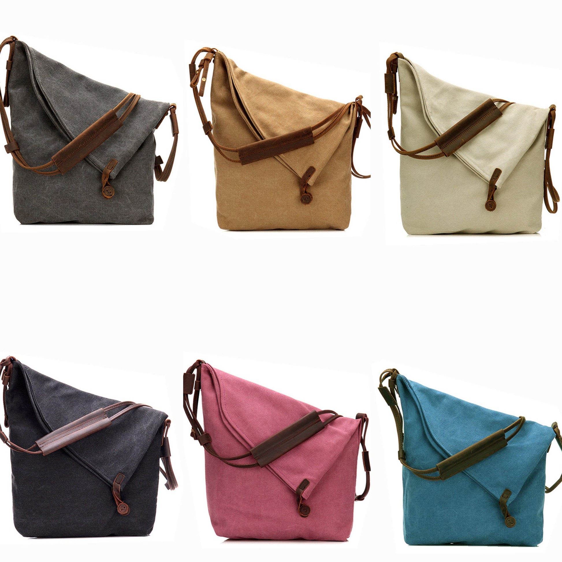 Bohemian For Women stylish Women khaki Crossbody Bag - SooLinen